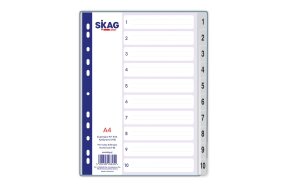 NUMERICAL INDEX 1-10 SKAG